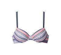 s.Oliver Top per bikini marino / turchese / rosa chiaro / bianco Donna s.Oliver 75xB marino / turchese / rosa chiaro / bianco