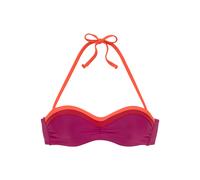 s.Oliver Top per bikini 'Yella' arancione / rosa / rosso Donna s.Oliver 80xB arancione / rosa / rosso