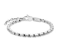 s.Oliver uomo gioielli - collana & bracciale in acciaio inossidabile - Venezianerkette - Klassisch, Zeitlos e Dezent - Perfekte idea regalo