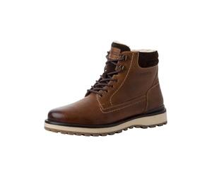 s.Oliver Uomo WL Lace Boot 5-16226-43, Stivali da Neve, Cognac, 43 EU