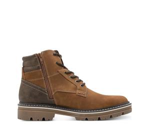 s.Oliver WL Lace Boot 5-16238-43 - Stivaletto da uomo, colore cognac, taglia 43 EU, cognac, 43 EU