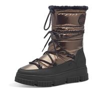 s.Oliver WL Lace Boot 5-26401-43-Stivali, Stivali da Neve Donna, Bronce, 39 EU