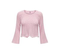 S ONLNOLA Life 3/4 Knt Noos Pullover da Donna, Rosa Caramella, M, Rosa Caramella, M
