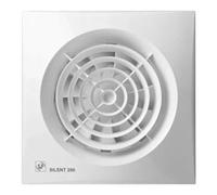 S&P SILENT-200 CHZ - Aspiratore per piccoli ambienti, Umidità, Temporizzatore - 5210426200