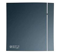 S & P silent-100 Design - Estrattore Bano silent-100-crz Silver Design