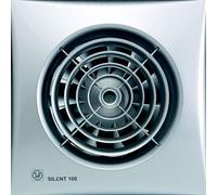 S & P silent-100 - Estrattore Bano silent100-silver-cz 8 W 2100rpm