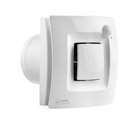 S&P SILENT DUAL-200 - Aspiratore per piccoli ambienti, Igrostato, Rilevatore di movimento - 5210641000