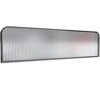 & s Pannello divisorio per sale da pranzo - Controsoffitto Partit Fence Semi-Det Moderno Nero 30x120cm
