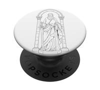 S. Paul Apostle Vintage Graphic Design for Believers PopSockets PopGrip Adesivo