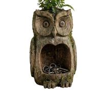 s per selvatici | Figura di gufo, arte del giardino e degli selvatici | Stazione di alimentazione per passeri - per giardino, patio, , balcone, terrazza, albero esterno