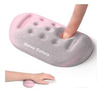 (S, Pink) Superfine Memory Foam Keyboard Mouse Wrist Rest, Memory Foam Wrist Cushion Support Easy Typing & Pain Relief For Office - PJ