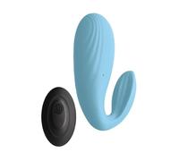 S Pleasures Premium Line Vibratori classici Meeva è un vibratore a forma di uovo a doppio motore che stimola contemporaneamente il clitoride e la vagina