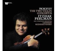 S. Prokofiev - Violin Concertos Nos. 1 & 2 - Perlman, Rozhdestvensky/BBC Symphony Orchestra (140 g) (LP)