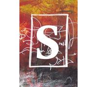 S: quaderno a righe per appunti, con lettera iniziale S , 6x11”