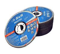 S&R 25 Dischi da Taglio Ferro Metallo e Acciaio Inox per Smerigliatrice. Dischi ultra sottili 2 mm. (125 x 2 mm) Prodotti in Europa