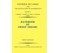 S.R. Buss Handbook of Proof Theory (Copertina rigida)