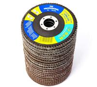 S&R Dischi Lamellari 115mm Set 20pz Grana 40-60-80-120