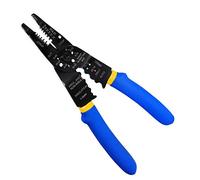 S&R Pinza Spelafili Crimpatrice Professionale 21 cm per Cavi Coassiali/Pinza Elettricista multifunzione: Taglio - Strippaggio - Crimpatura