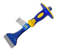 S&R Scalpello Piatto da Muratore con paracolpo 72 x 275mm. Per pavimenti, pietre e giunti metallici