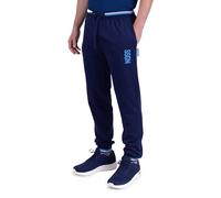 S.S.C. Napoli, Parte sotto Homewear in French Terry, 100% Cotone, Unisex, Blu Navy