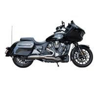S&S Cycle 550-1083 Qualifier 2 Into 1 Sistemi Scarico - 50 Stato - Spazzolato