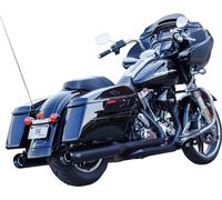 S&S GNX Marmitte Slip-On 4,5 Pollici - Guardian Nero Con Tappi Neri Tuxedo