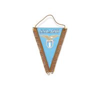 S.S Lazio Gagliardetto Triangolare Ufficiale Calcio Misura cm 20X28