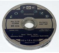 S&S-Shop 100 Disco Diamantato Inox per Taglio/O Smerigliatrice Angolare - Ø 115 mm Diametro Albero/Inox/Flex Dischi