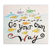 S&S Worldwide Kit di palette di vernici: Go Your Own Way, 20,3 cm di larghezza, 25,4 cm di altezza, confezione da 24