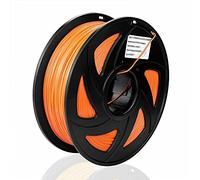 S SIENOC 1Kg PL 1,75mm 3D Printer Filamento Spool 3D Materiale di stampa per stampanti (PL Arancione)