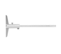 s Steel Depth Vernier Caliper, Industrial G u0 300mm Carved Scale with Fine Grinding, ier for Macry Ps and e (0-150mm)
