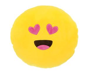 S SUMEX Cuscino Emoji Bacio Cuore Cuscino per auto o casa, confortevole e morbido