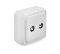 S-SUPERFICIE 80 BASE TV + FM 9,5 mm: ideale per installazioni moderne, combina eleganza e praticità, offrendo un suono di alta qualità e un supporto saldo per la tua TV.