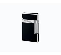 S.T. DUPONT ACCENDINO A PIETRINA LINEA 2 LACCA NERA FINITURA PALLADIO 016296