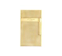 S.t.dupont Accendino Gran Dupont Cling Diamond Head Oro C23009