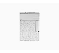 S.T. DUPONT ACCENDINO LIGNE 2 SMALL TESTA MICRO DIAMANTE ARABESCO PLATINO C18603