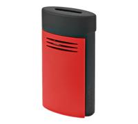S.t. Dupont Accendino Megajet Opaco Rosso e Nero 020749
