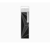 S.T. DUPONT ACCENDINO TWIGGY FIRE X FIAMMA A TORCIA PIATTA CROMO E NERO 030070