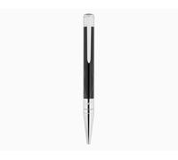 S.T. DUPONT BALLPOINT PEN PENNA A SFERA INITIAL FENDER LACCA NERO - CROMO 275175