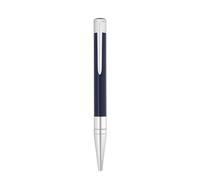 S.t.dupont biro penna sfera Initial blu e cromo in ottone 147x13 - 40 g 275205