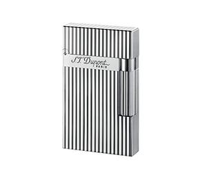 S.T. Dupont D-016817 - Accendino Ligne 2 linee verticali, colore: Argento