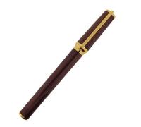 S.T. Dupont Montparnasse Amber Chairman Fountain Pen Model 411286 - Gold-Plated Finish