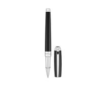 S.t.dupont Penna Roller Medium Line D Lacca Nera e palladio 412100m