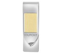 S.t.dupont Rect Money Clip Argento Unisex