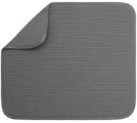 S&T INC. Tappetino scolapiatti assorbente, reversibile, in microfibra, per cucina, 40,6 x 45,7 cm, colore: carbone
