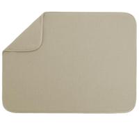 S&T Inc. Tappetino scolapiatti XL, in microfibra, altamente assorbente, tappetino scolapiatti per piatti, utensili, pentole e padelle, extra large, 45,7 x 61 cm, puro cashmere