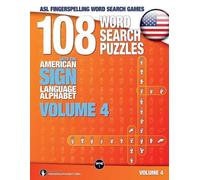 S.T. Lassal 108 Word Search Puzzles with the American Sign Language (Tascabile)