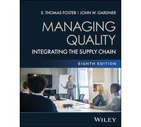 S. Thomas Foster John W. Gard Managing Quality, with eBook Access C (Tascabile)
