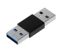 S-TROUBLE Accoppiatore connettore USB 3.0 Maschio-Maschio ad Alta velocità M-M Adattatore Adattatore di Cambio