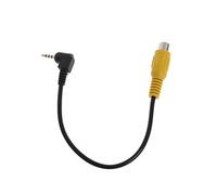 S-TROUBLE Cavo Adattatore Jack Stereo da 2,5 mm Maschio a RCA Femmina convertitore Video per GPS